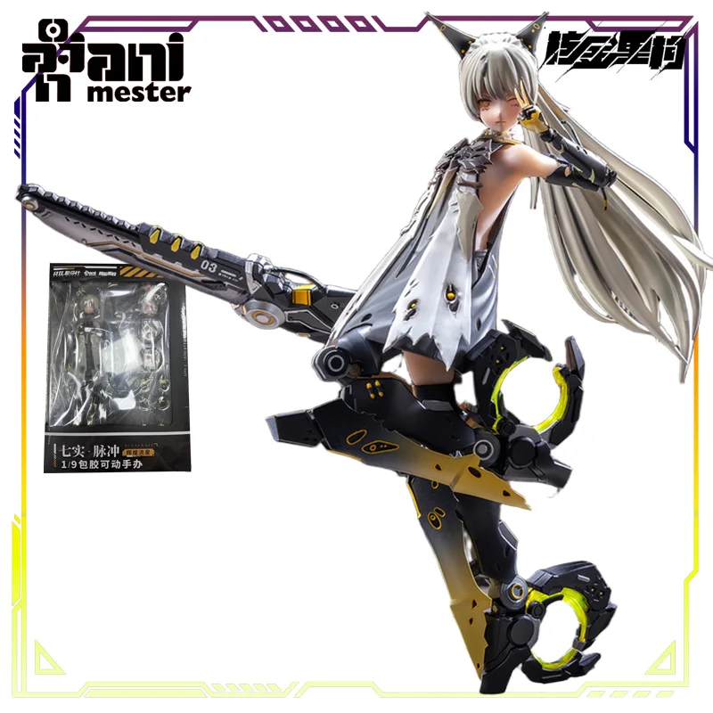 AniMester Original 1/9 Rubber Movable Model Series Seven Realities: Pulse Action Figure Assembly Model Toys Model Gifts for Boys
