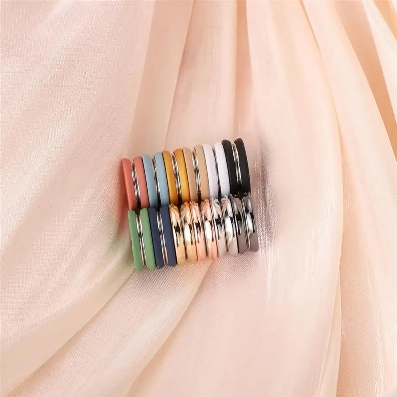 Easy Use 12Pcs Hijab Magnetic Pins, Strong Hijab Magnets Colorful Magnetic Scarf Clasp Pinless Brooch Hijab Pins Buttons