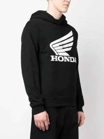 

Новая толстовка с принтом Honda на осень и зиму, унисекс, мотоциклетная уличная одежда, повседневная свободная версия, джемпер