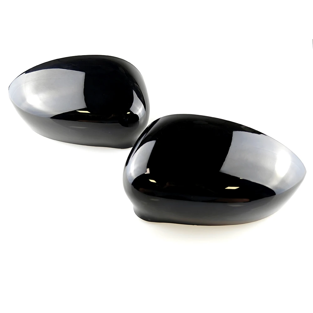 

ABS Material UV Technology Replacement Style Glossy Black And Matt Black Side Mirror Cap For Fiat 500