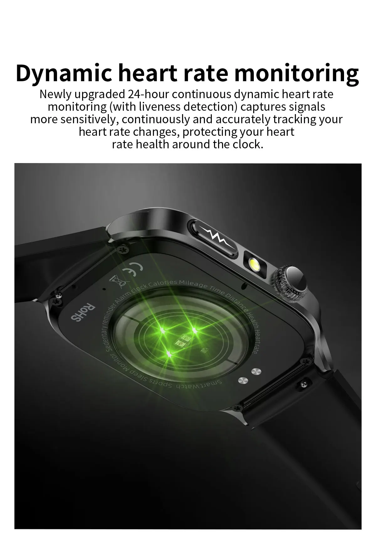 2026 Neue Krankenhausqualität Gesundheits-Smartwatch Körperfett EKG Blutsauerstoff Blutdruck Gesundheits-AMOLED-Bildschirm HD-Anruf Sport-Smartwatches für Herren – Detail 10
