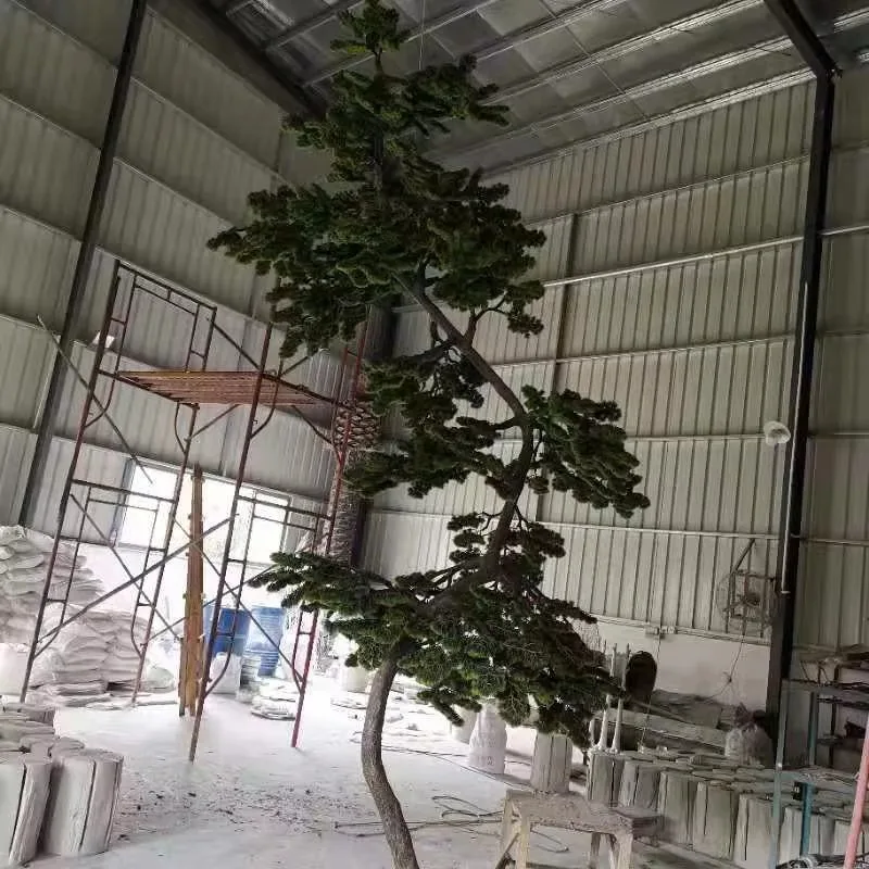 Customize Small Indoor Tree Artificial Cypress Pine Tree for Garden and Landscape Decoration