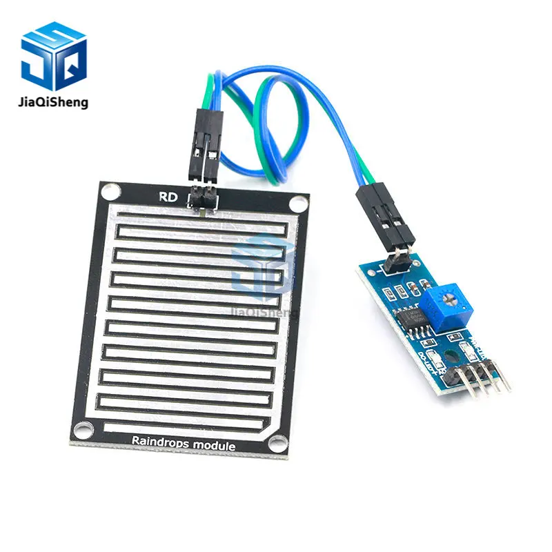 Snow / Raindrops Detection Sensor Module Rain Weather Module Humidity For Arduino