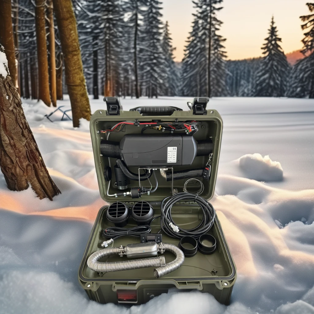 

High Quality Portable Air Parking Heater Integrated Machine 2kw 12v 24v With Remote Controller And Tank Two Year Warranty