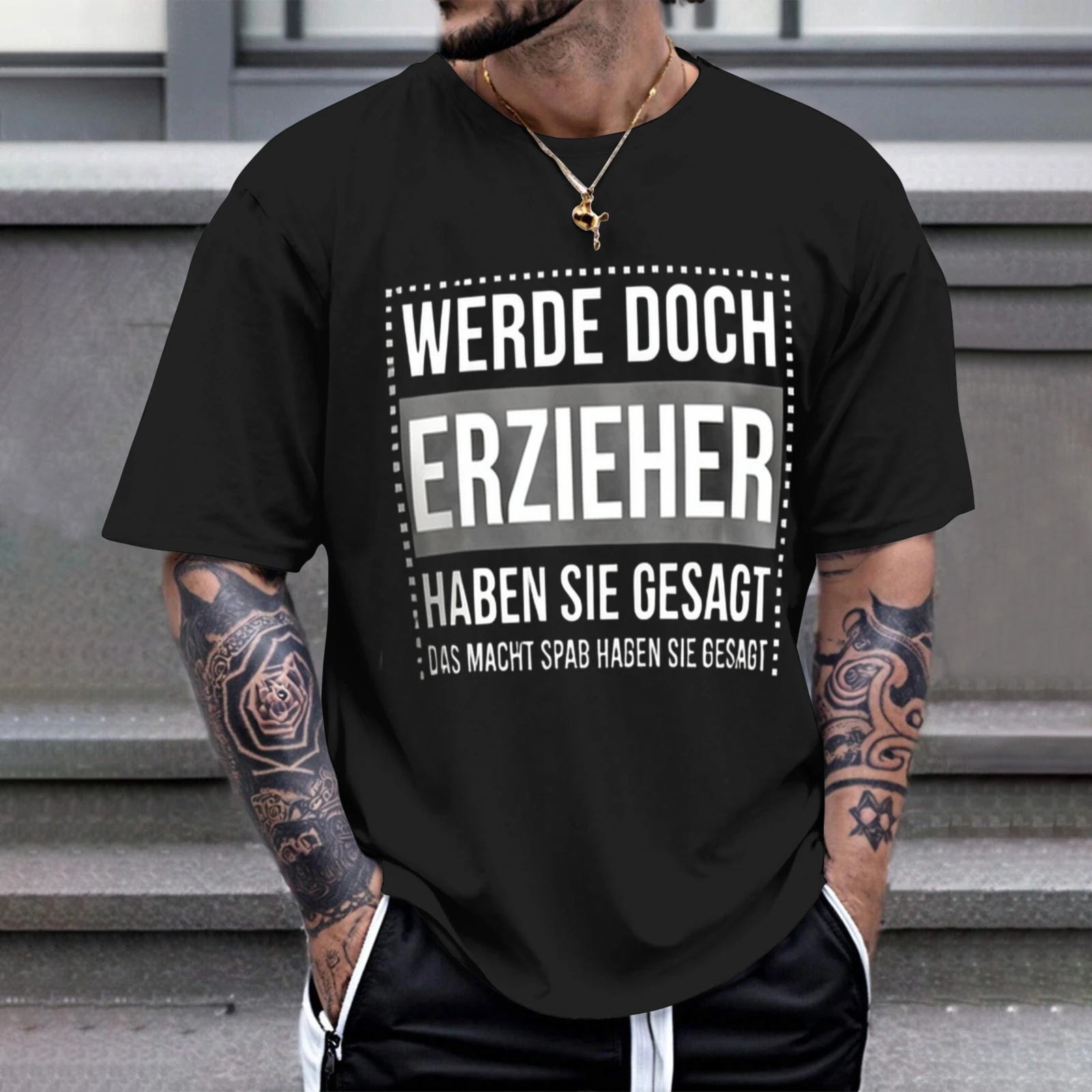 Herren-T-Shirt, sie nennen es Perfektion für Freizeitkleidung, Partys und Karnevalsoutfits.