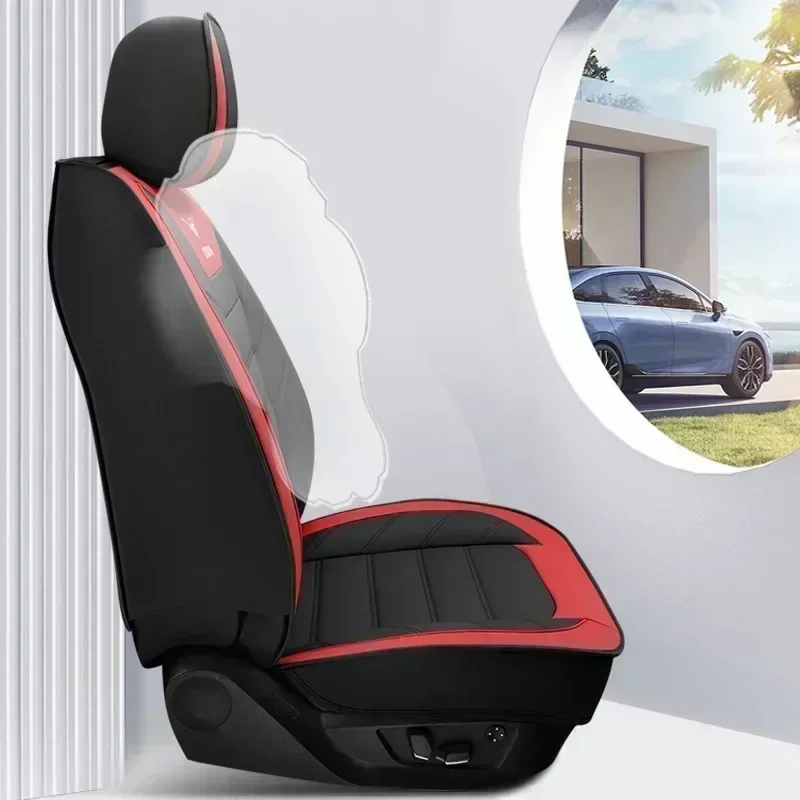 لغطاء مقعد السيارة NissanFRONTIER، جلد صناعي مقاوم للماء، أغطية مقاعد ملفوفة بالكامل ناعمة ومريحة ومقاومة للاهتراء