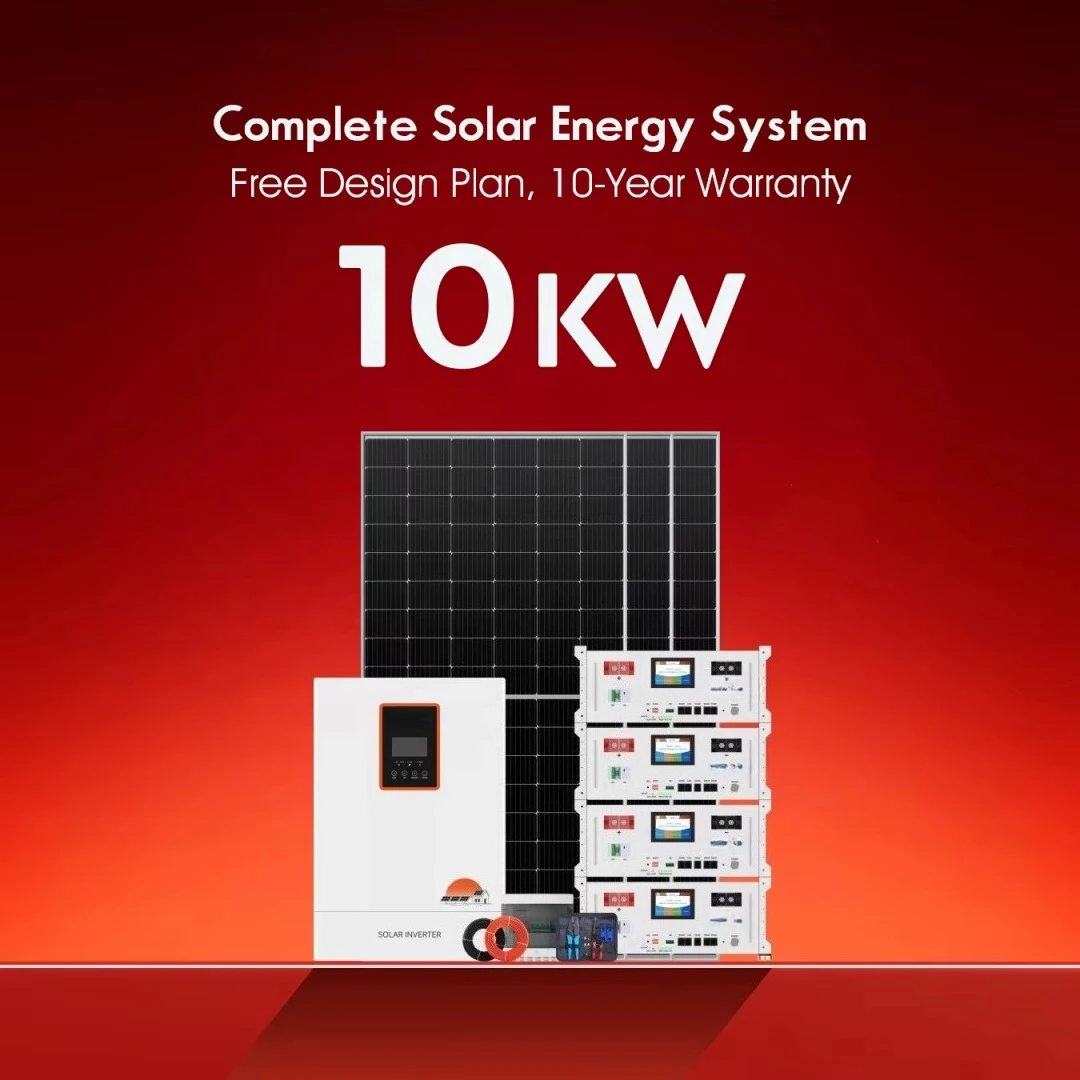 Hybrid and Off Grid Solar Power System 10kW 15kW 20kW Panneau Solaire Kit Complet Solar Energy System for Home