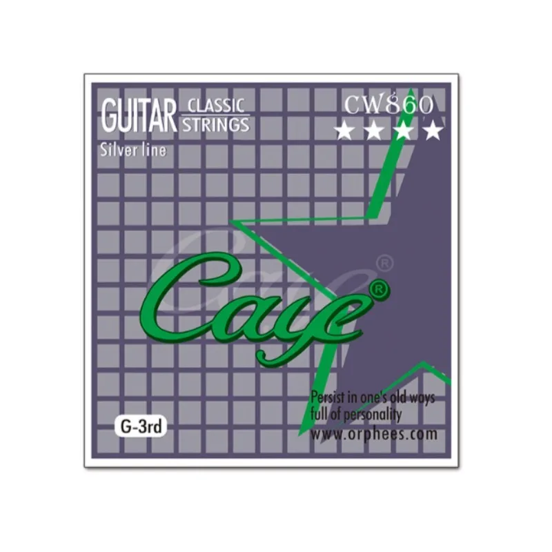 2 corde Caye Crossing, corde classiche, corde in nylon 1/2/3/4/5/6 corde, corda singola, corde per chitarra classica
