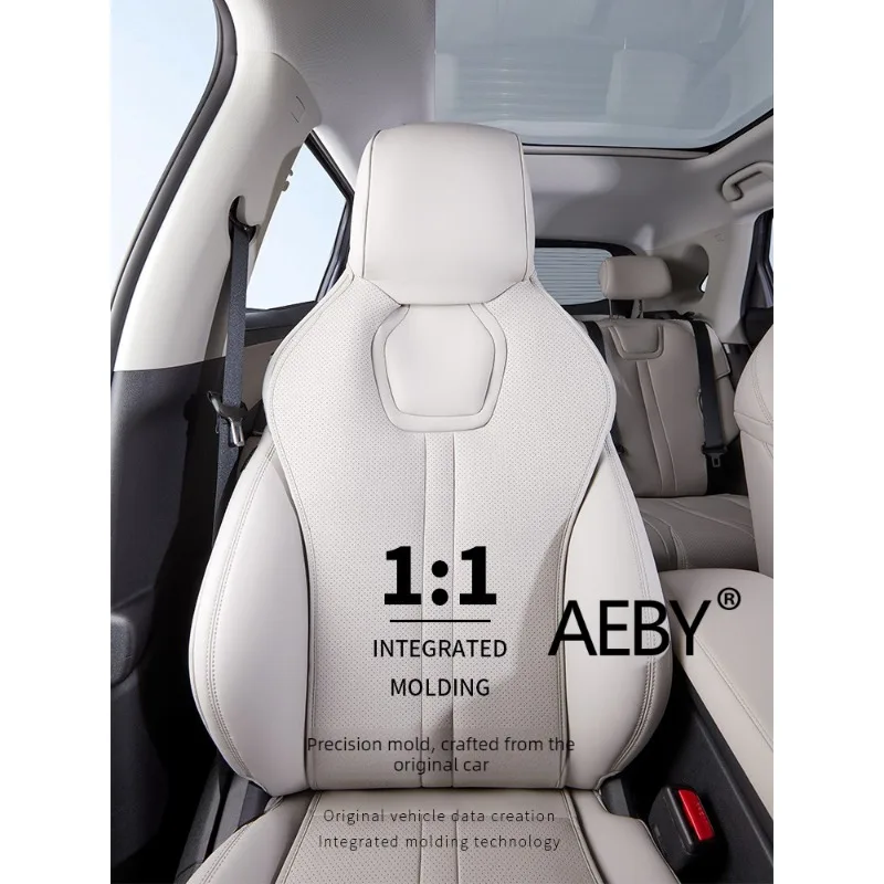 AEBY For BYD Atto 2 Smart Driving Editio 2024-2025 Semi-Cover Seat Cushion Set,Car Seat Cushion Set,Summer Cool & Winter Warm