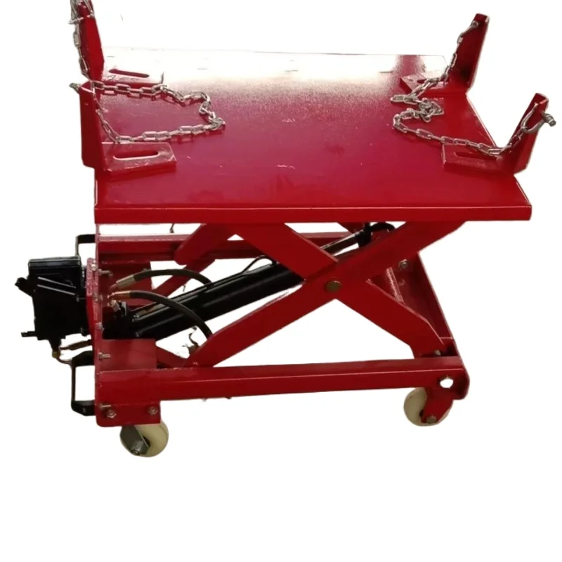 2.5 low transport gearbox cart engine transport gearbox bracket hydraulic lifting tray