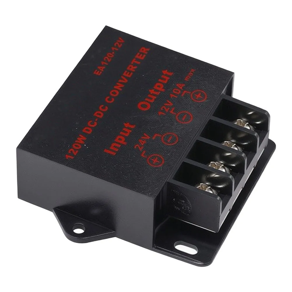 For Tight Engine Compartments DC Step Down Regulator 10A Power Supply Wide Input Voltage Range Stable DC Output