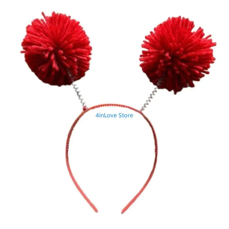 

T4MD 2025 Yarn Hair Hoop Cosplay Costume New Year Party Props Julycostume Headband