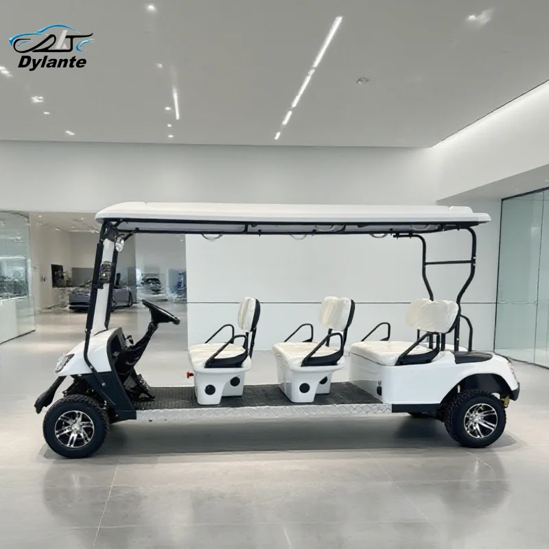 

Китайская фабрика 4-местная 72 В клубная автомобильная тележка для гольфа с литиевой батареей новый дизайн независимая подвеска внедорожная тележка для гольфа для охоты