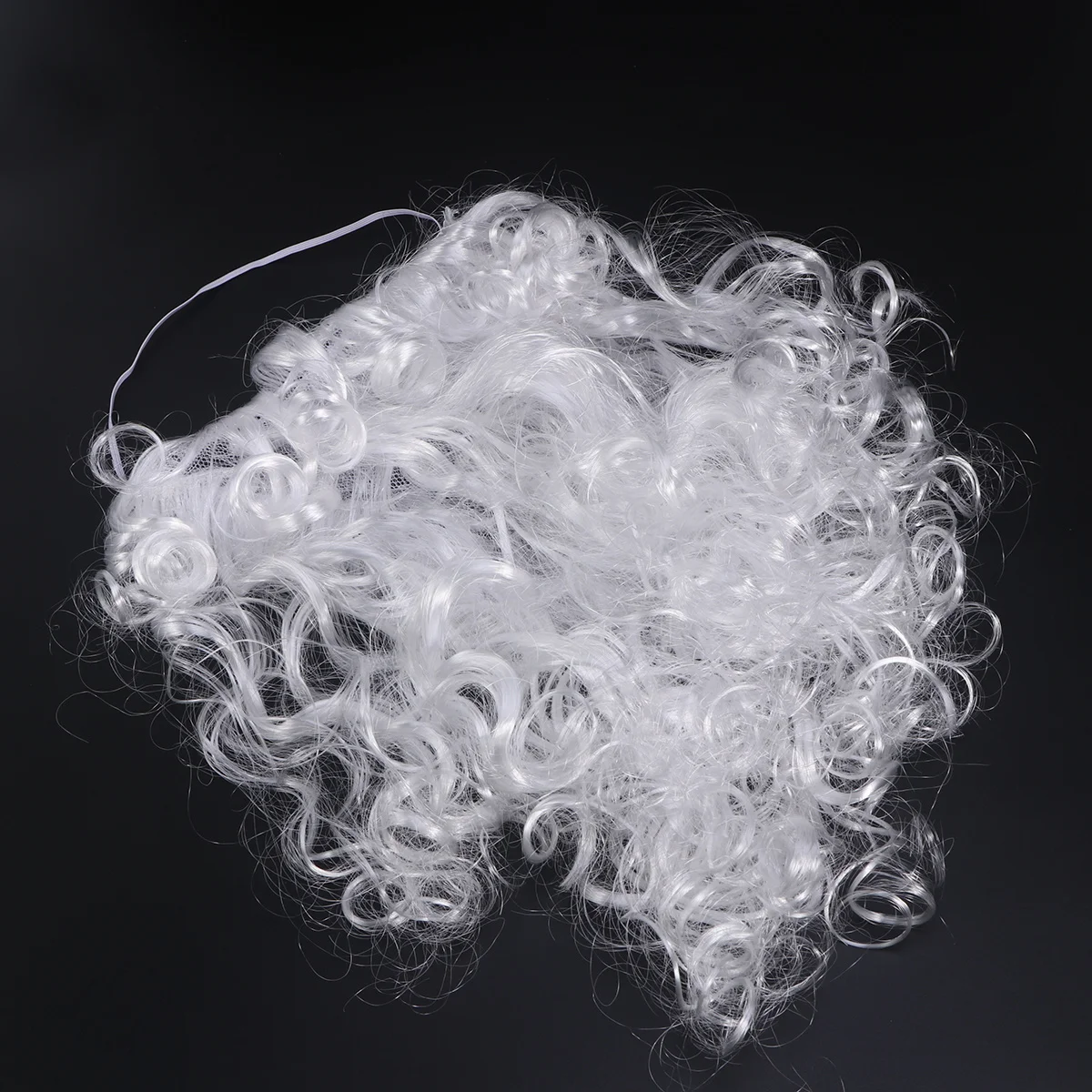 Accessoire de Costume de noël barbe du père noël, 42cm, Design classique blanc, adapté aux enfants et aux adultes, masques de fête de noël