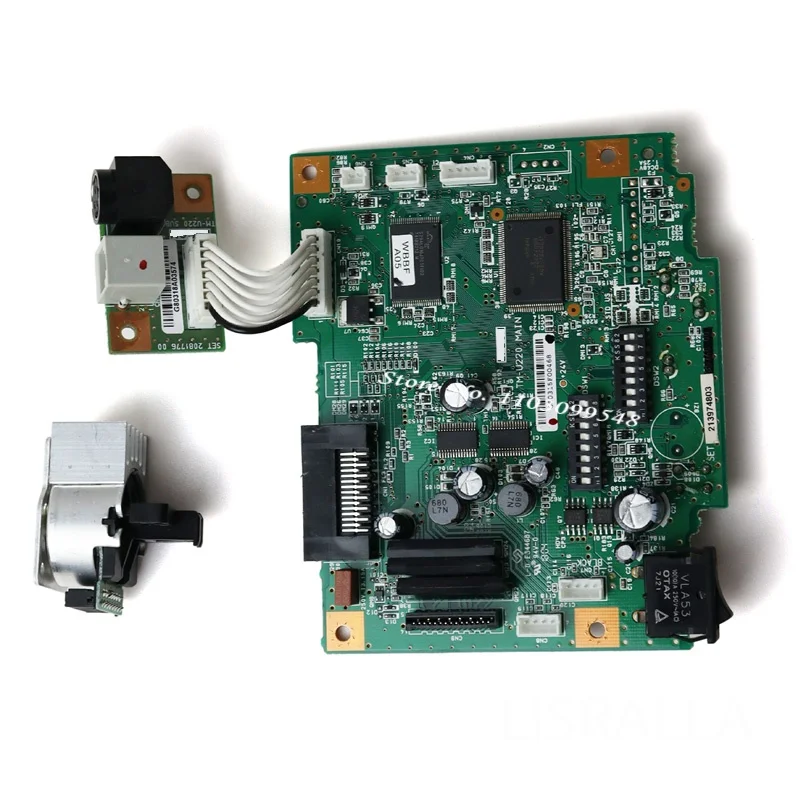 TM- U220 Mainboard Printhead For Epson TM-U220D M188D Printhead and Main Logic Circuit Board Assembly with Power Adapter Board