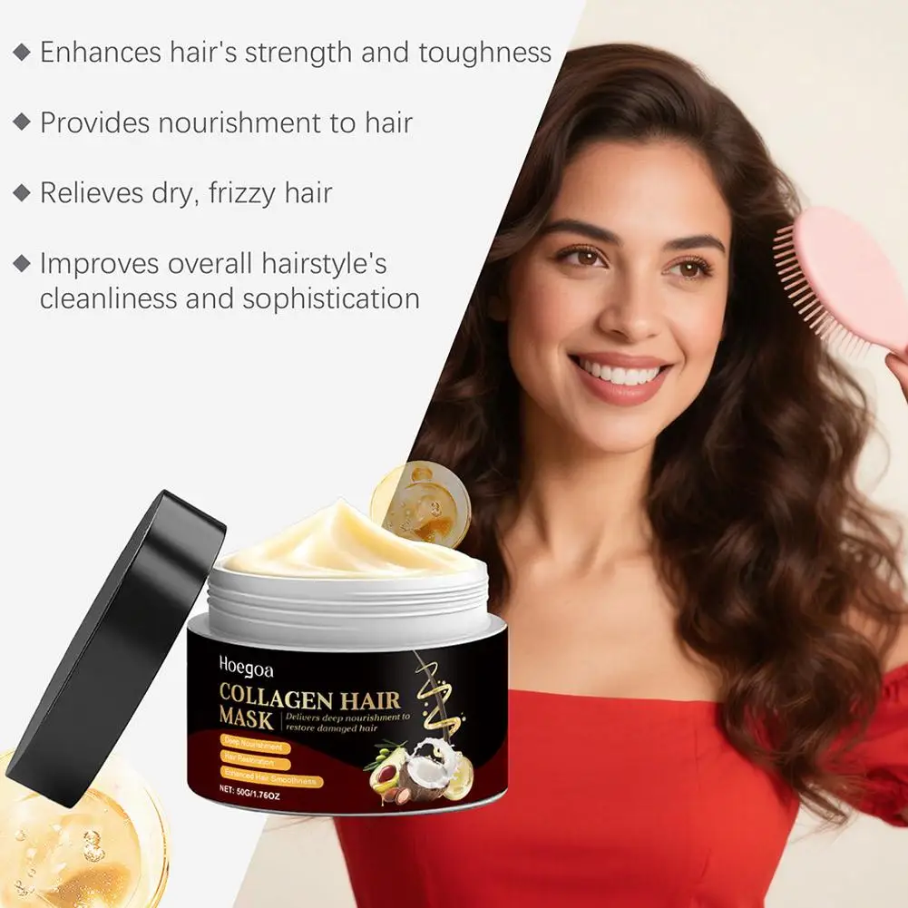 

Hair Care Mask Deep Repair Nourishing And Moisturizing Hair Mask Smooth And Lustrous Hair For Dry, Frizzy, Damaged Hair W5G5