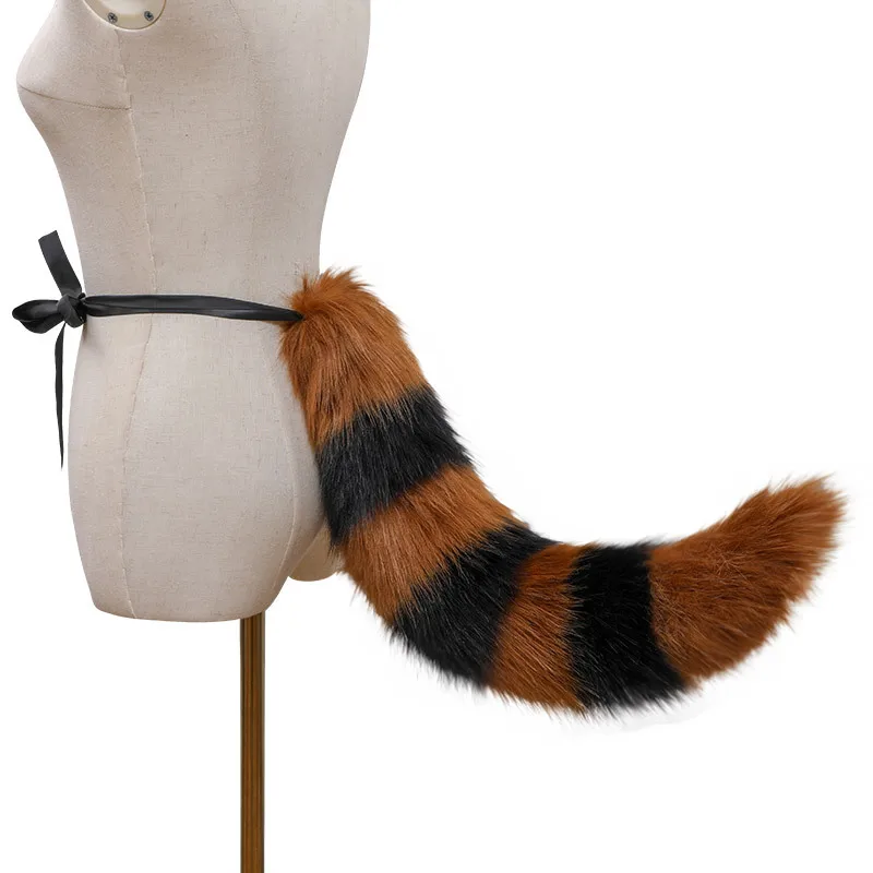 Cosplay Sex Play Suit Bar Performance Costumes Props Fox's Tail Plush Toy