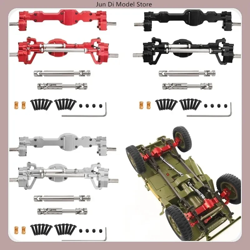 Full Metal Portal Axles & Metal Drive Shafts for JJRC C8815 Willys & C8835 Hummer H1 RC Car Spare Parts