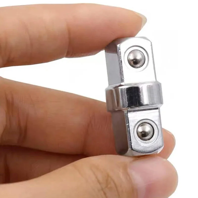 3/8 Double-Head Hex Socket Wrench Adapter Extension Rod Driver Conversion Tool Drill Bit Sockets Adapter Hand Tools