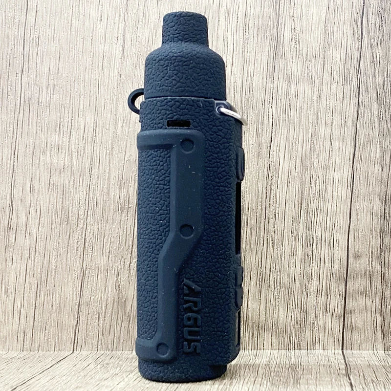 حافظة جلد بنسيج السيليكون لـ VOOPOO Argus Pro ، غطاء مطاطي ناعم واقي بحبل ، 80 واط
