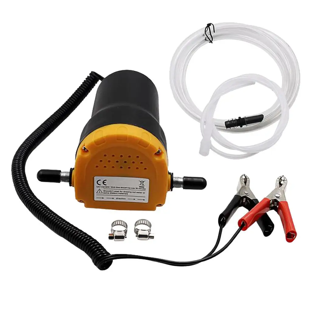 12V Electric Oil Fluid Transfer Extractor Pump Siphon Fuel