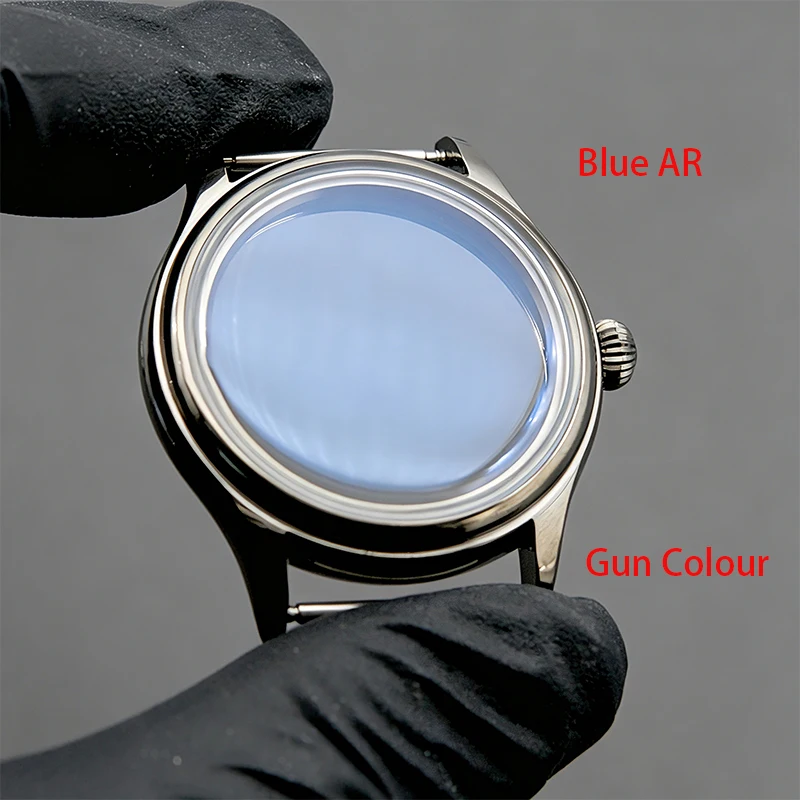 38mm Diy Watch Case Rose Gold 316L Stainless Steel Fit NH34 NH35 NH36 NH38 Movement 50m Waterproof Shiny Watch Case Gift