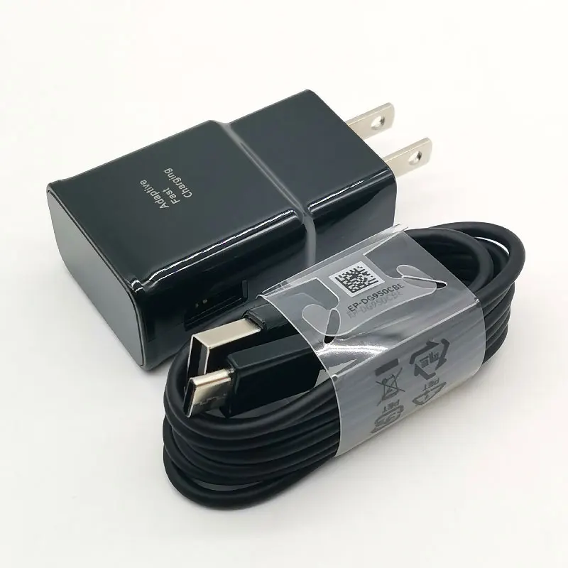 15W US Plug Fast Charger Quick Fast Charging Adapter Type C Cable For Galaxy S10 S9 S8 Plus A13 A33 A71 A51 A41 A80 A50 Note 8 9