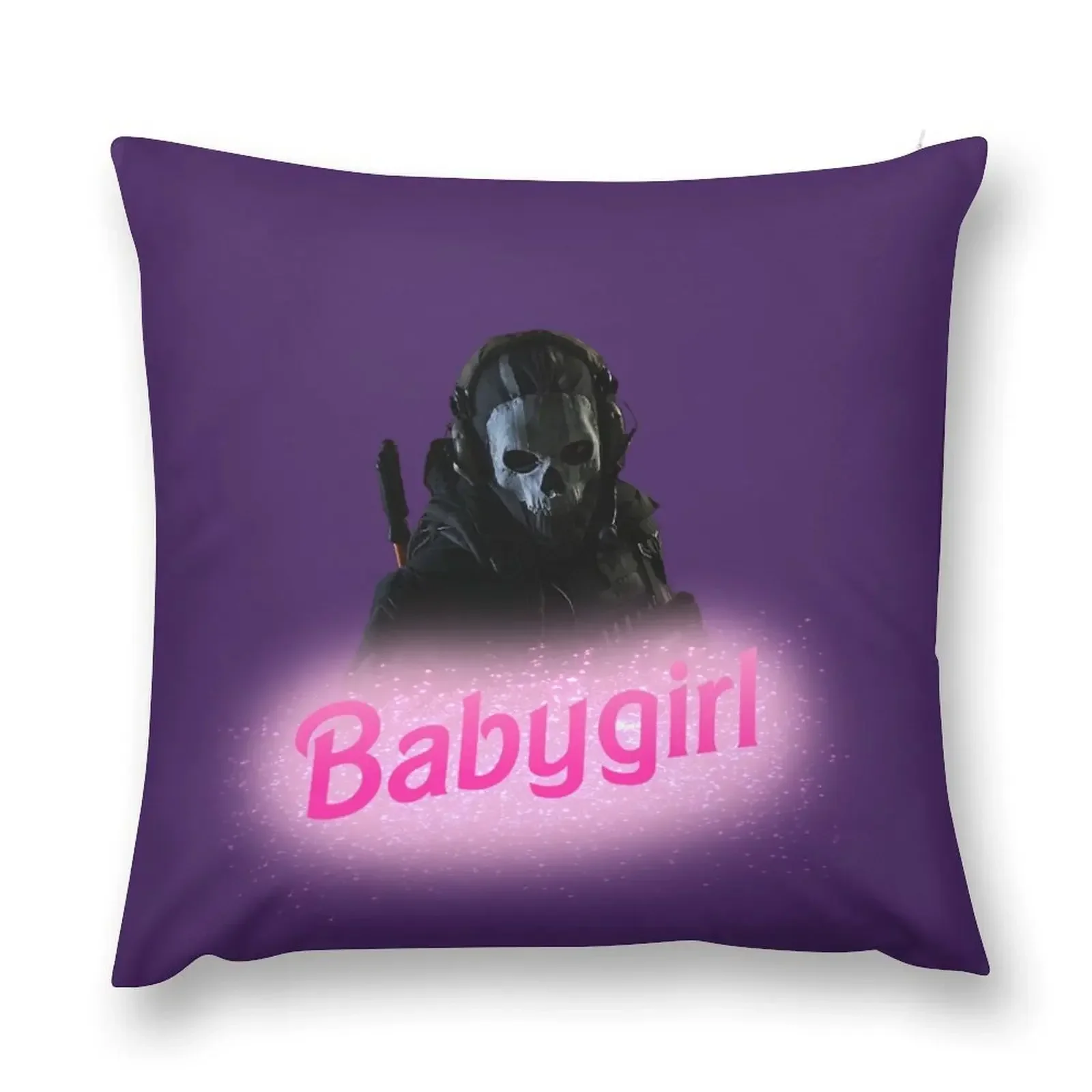 

Simon Ghost Riley Babygirl Throw Pillow Cushions Cushion Cover Luxury Christmas Pillow Cases pillow