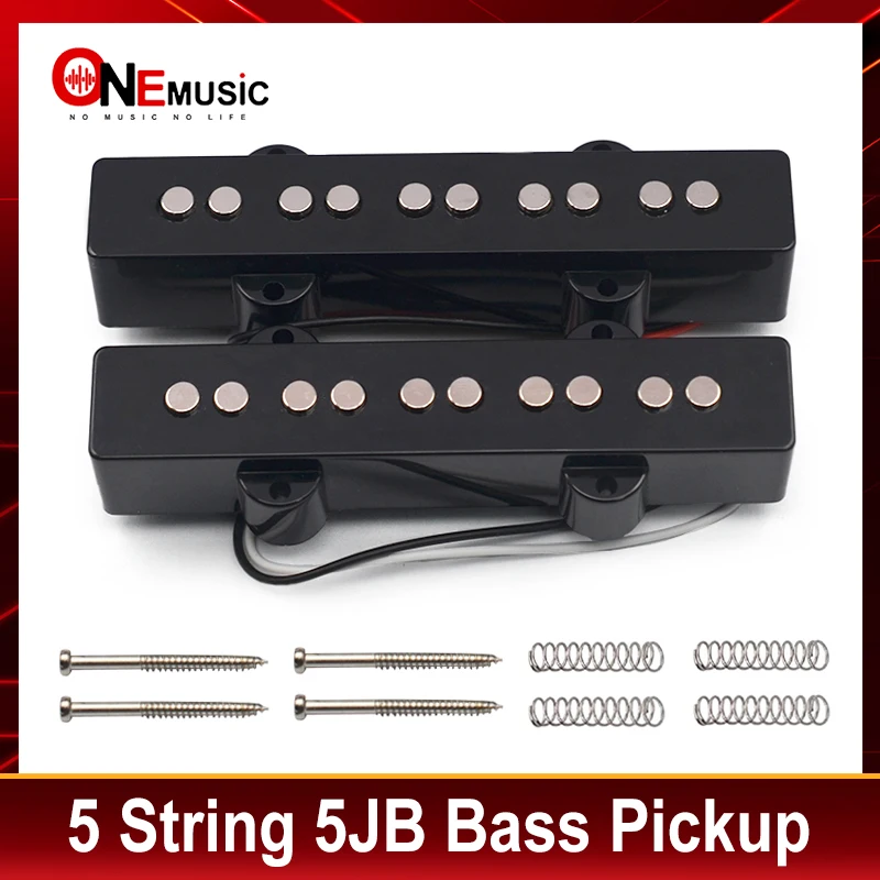 Ceramic Open Style 5 String 5JB Bass Pickup For JB Style Bass Guitar Parts