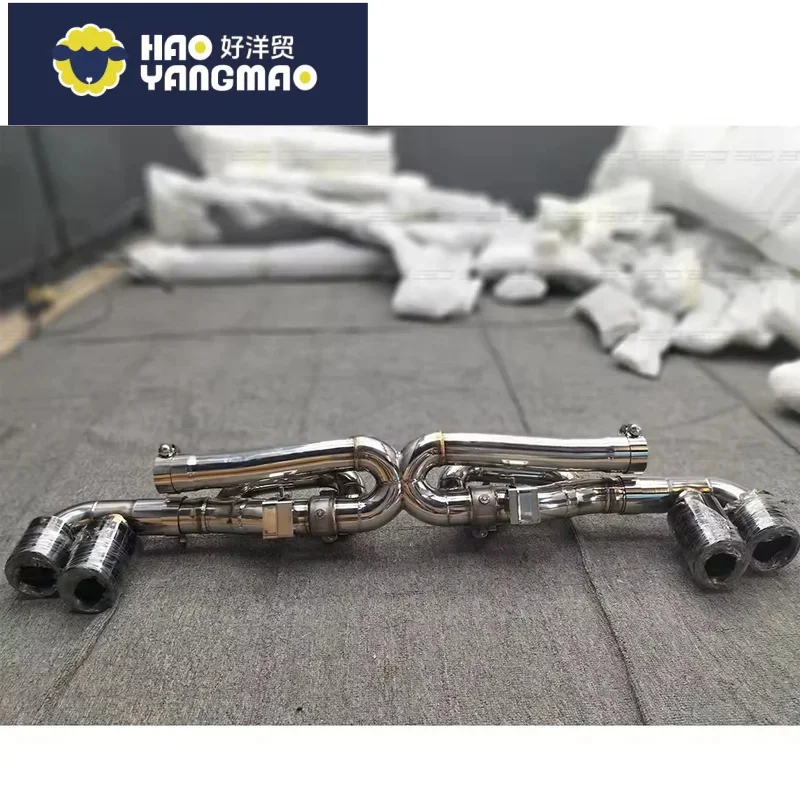 Applicable to 991 Turbo – High Quality Stainless Steel Pipes (Parts, Exhaust System Upgrade)