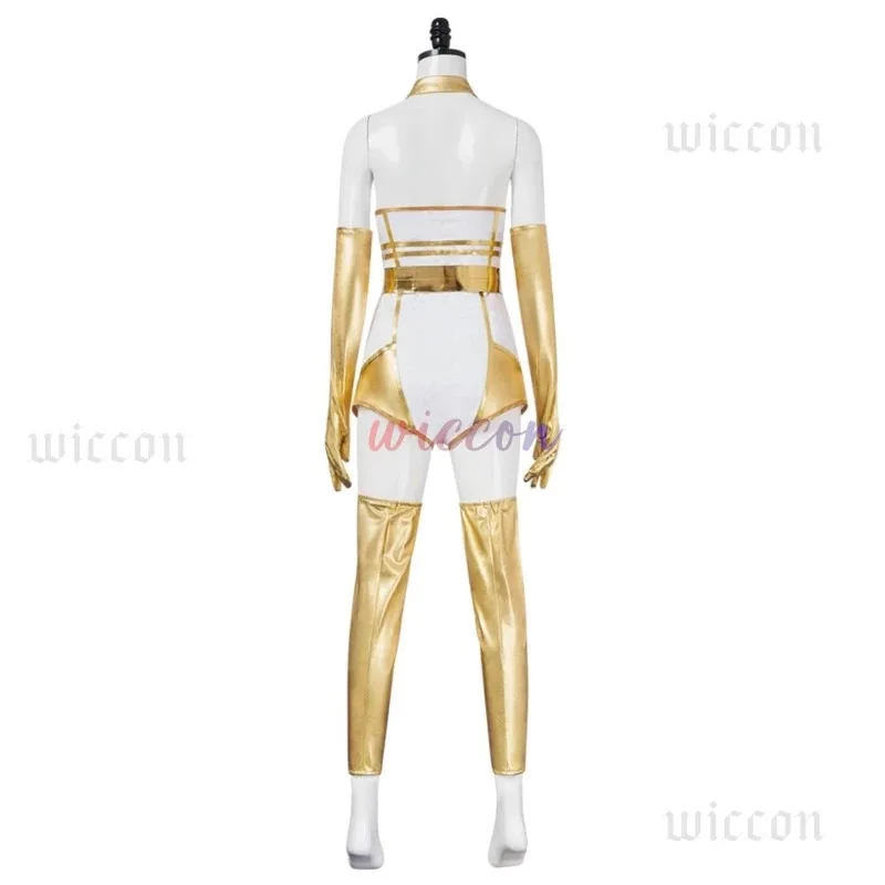 

COSda@Starlight Cosplay Costumes Anime Anne January Superhero Jumpsuit Accessories Sexy Body Suits Halloween Party for WomanCOSd