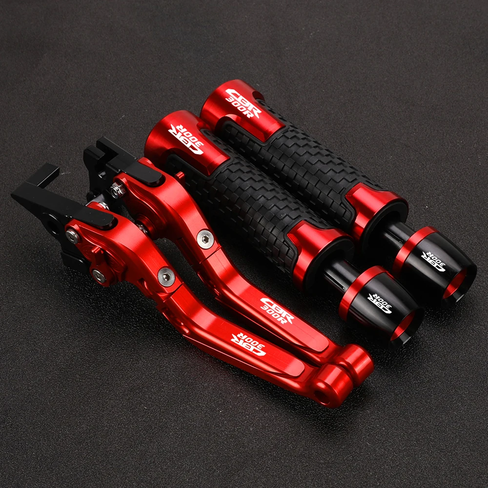 

For HONDA CBR300R CBR 300 R CBR300 R 2014 2015 2016 2017 2018 Motorcycle Accessories Brake Clutch Levers Handlebar Grips Ends