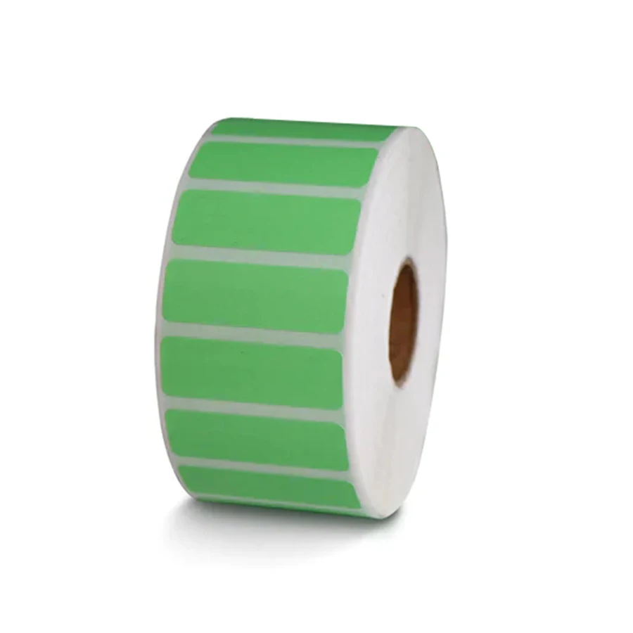 High Quality  Color Label 1.5 x 0.5 inch 38mm X13mm 2350 labels per roll Compatible with Zebra, TSC,rollo  Label Printersolor