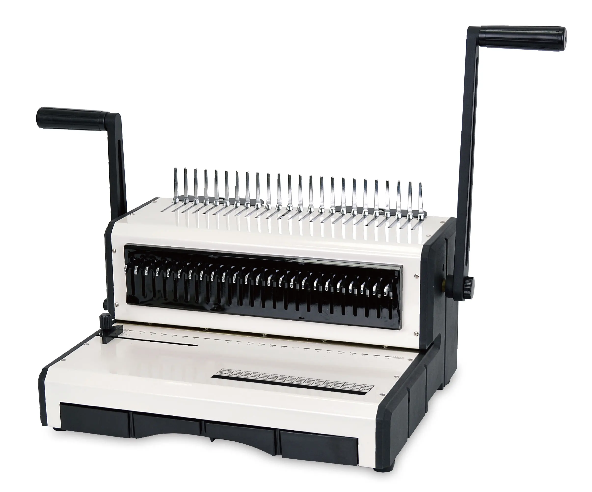 Hot Sale Manual Comb Binding Machine Plastic Comb Binding Machine Desktop Binding Machine dx-s960