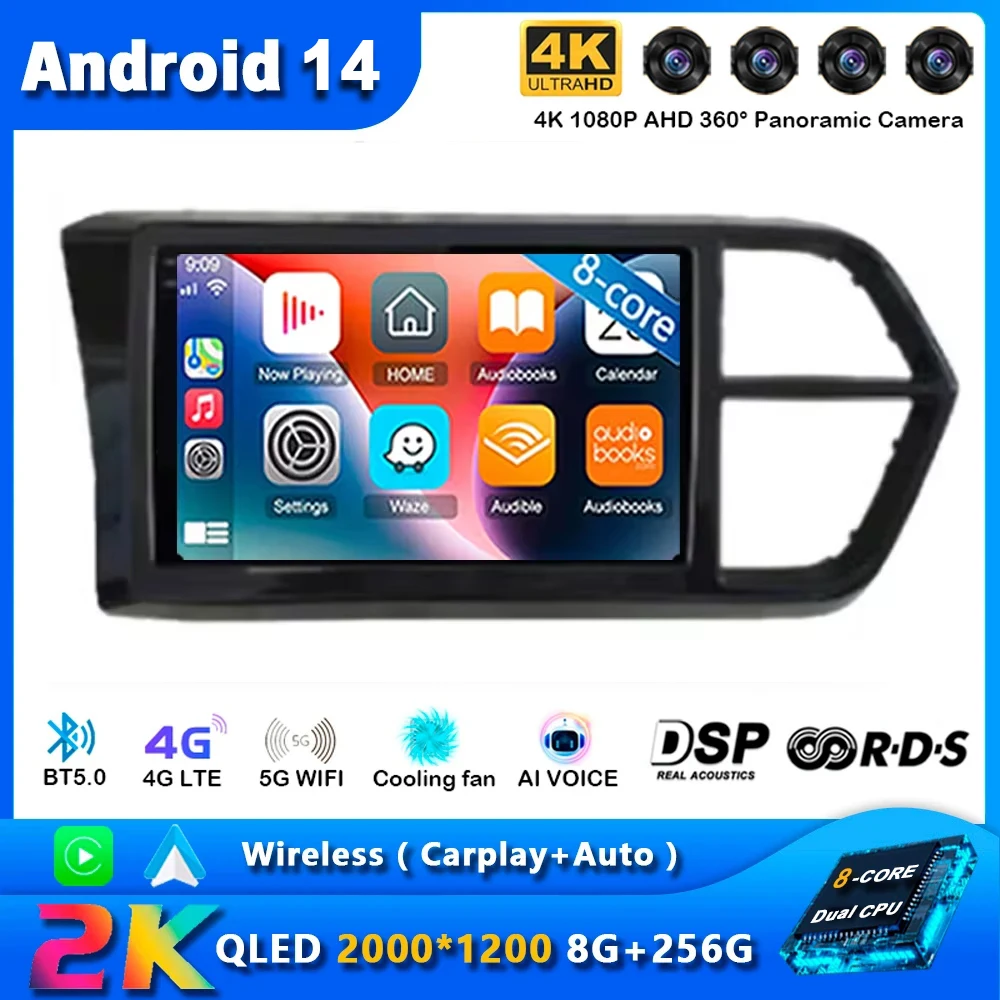 

Android 14 For Volkswagen VW Jetta VS5 2020 Navigation Multimedia Monitor Screen Autoradio Carplay Bluetooth NO 2Din DVD 5G WIFI