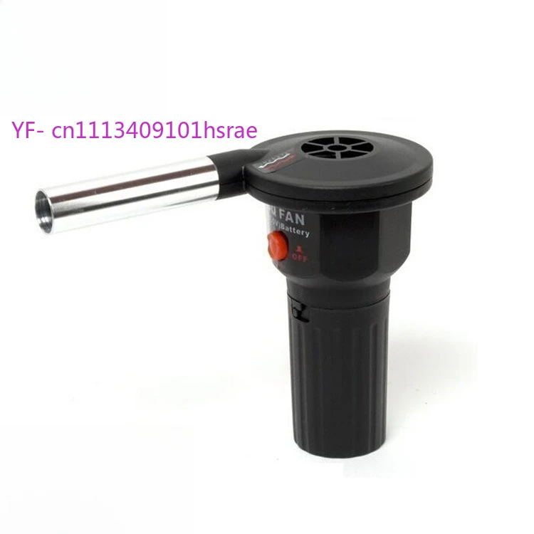 Outdoor Camping Electric Blower Portable BBQ Handheld Fan Fire Starting Ignition Tool for Picnic