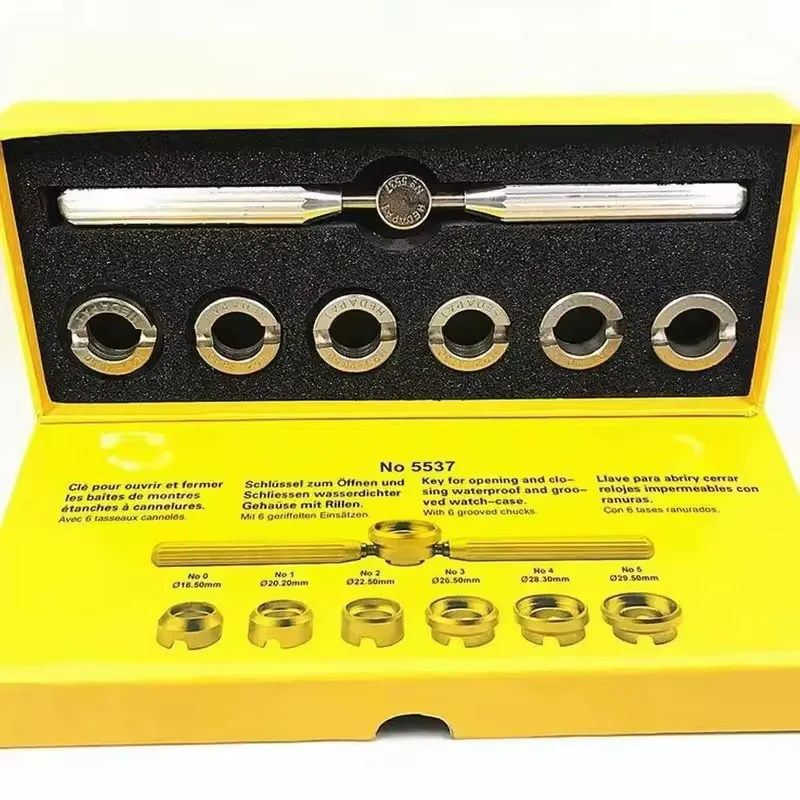 Durable Metal Screwdriver for Watch Back Removal - Ideal for Precision Repair of Luxury Timepieces