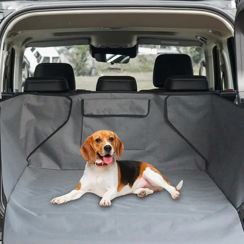 

Dog Car Cover Pet Travel Dog Carrier Car Trunk Mat Waterproof SUV Cargo Liner Dogs Washable Free Shipping Items