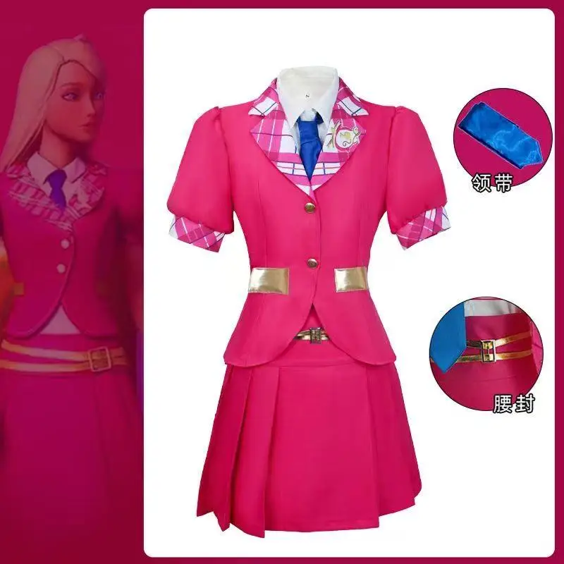 

Princess-Inspired Academy Campus Cosplay Costume for Women - Sophia Style Outfit Set, Various Sizes, Durable Polyester