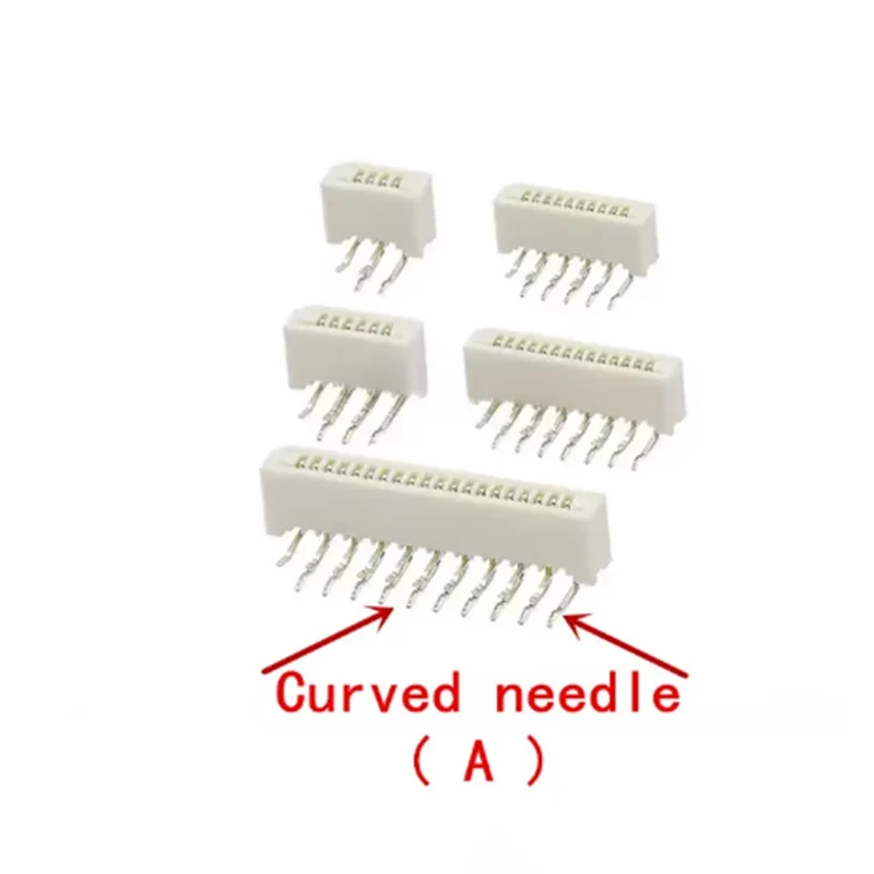 10Pcs 1.25mm FPC/FFC Connector LCD Flexible Flat Cable Socket Double Row 4/5/6/7/8/9/10/11/12/14/16/18/20/22/24/26/28/30/32 Pin