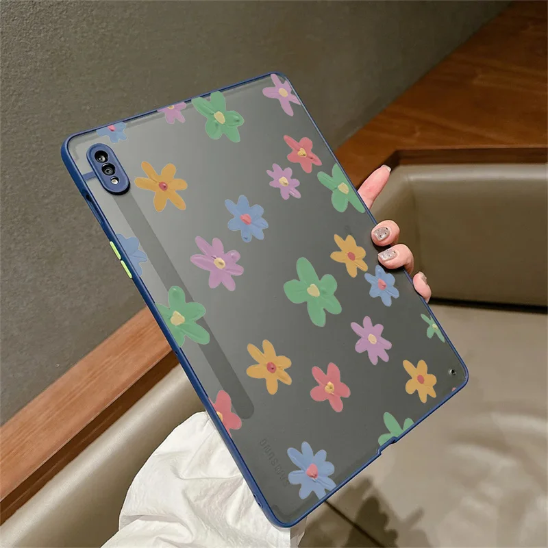 Green Plants Flower Tablet Case for Samsung Galaxy Tab A8 10.5 '' S9 FE 11'' S7 S8 Plus 12.4'' A7 Lite 8.7 S6 Lite 10.4'' Cover