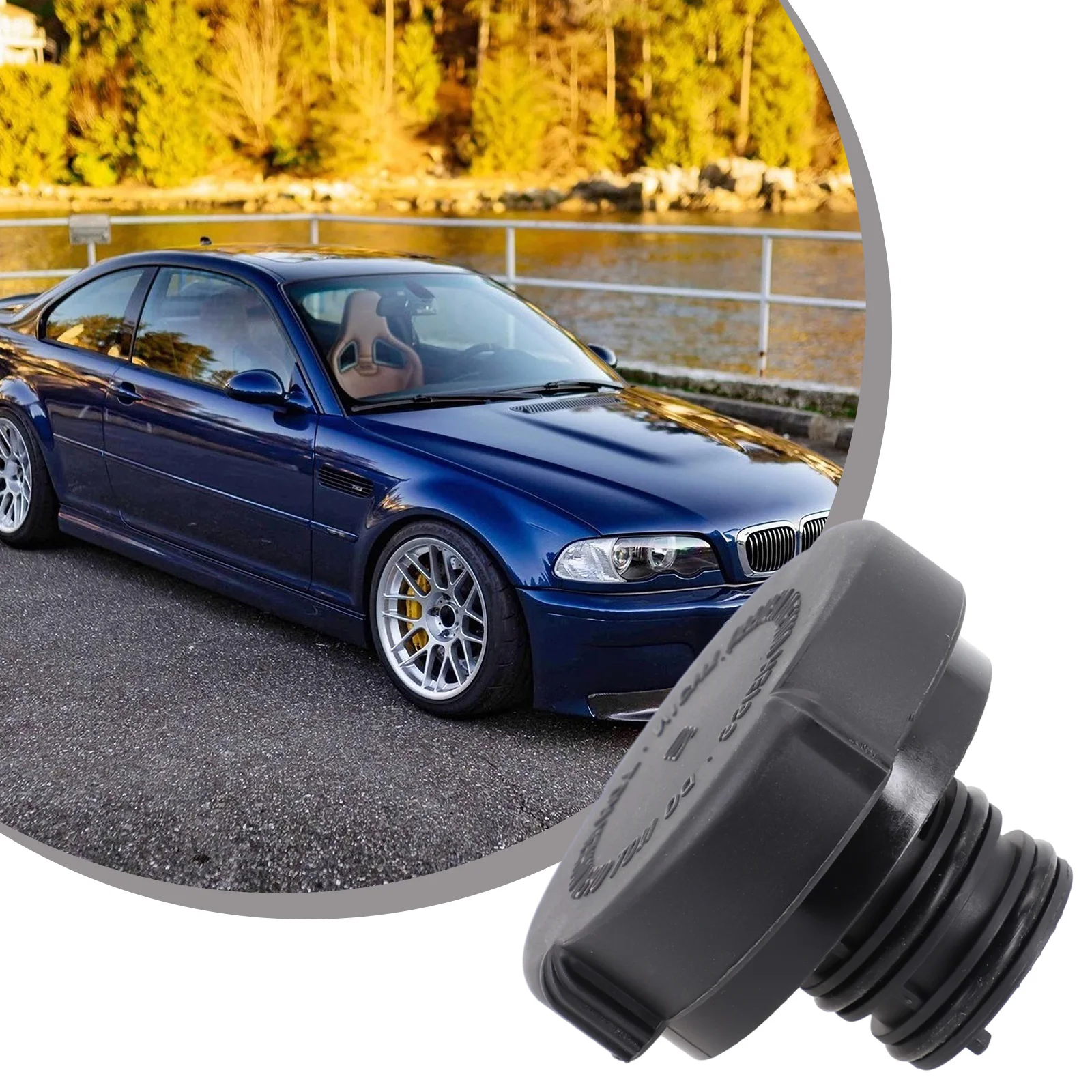 High Quality Tank Cap Radiator Expansion 17111742232 1pc Coolant Replacement Reservoir Car Exterior Accessories