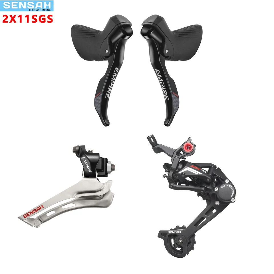 SENSAH EMPIRE 2x11 Velocidade 22s Road Groupset R/L Shifter + SDS