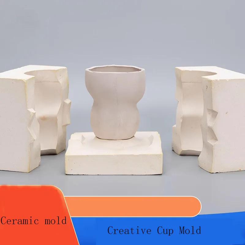 

Ceramic Plaster Mold Gypsum Moulds For DIY Handmade Pottery Clay Ceramic Creative Cup Shaper Tools