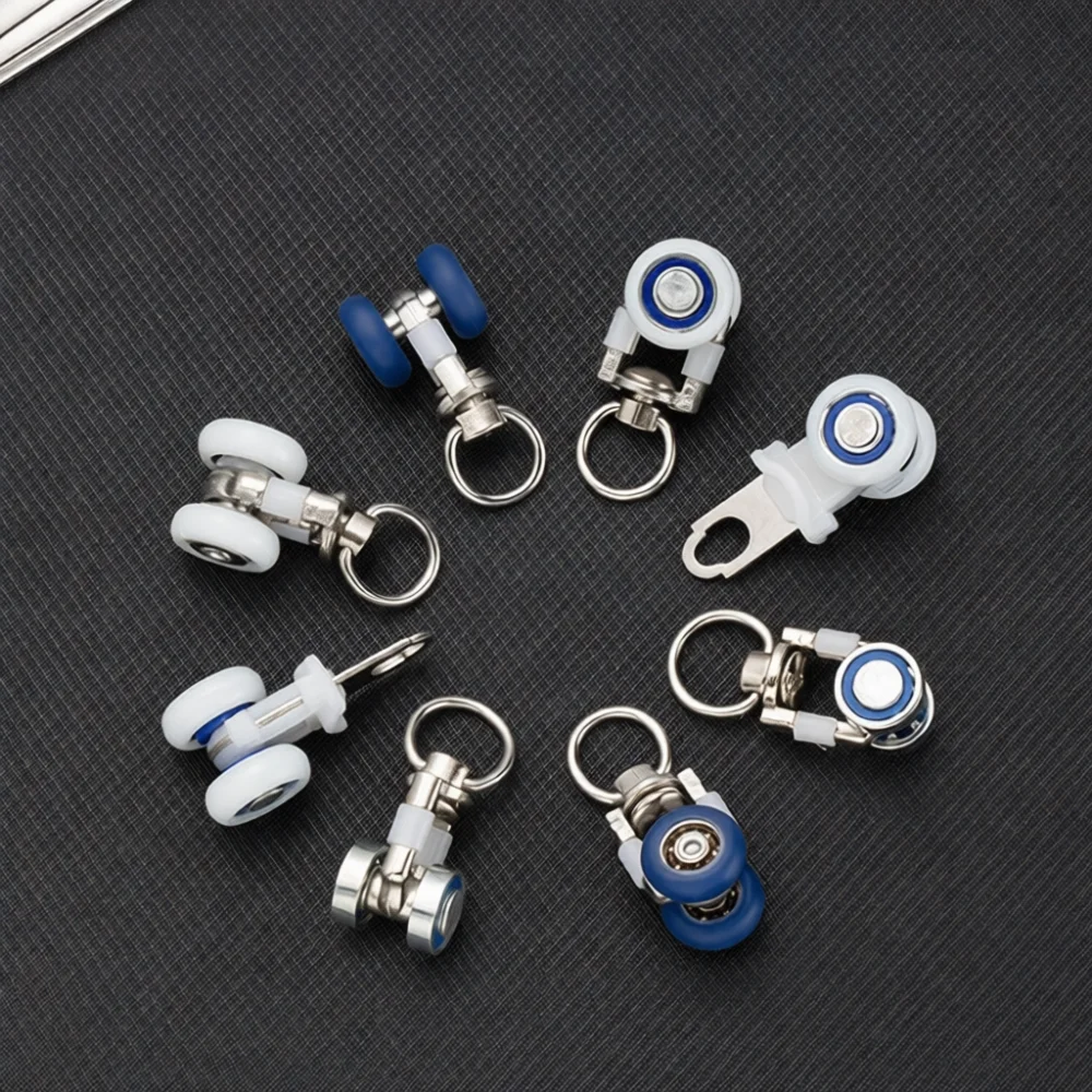 Heavy Duty Curtain Track Roller Zinc Alloy Bearing Pulley Glider Vintage Drapery Rail Runner Accessory Easy Install Hardware