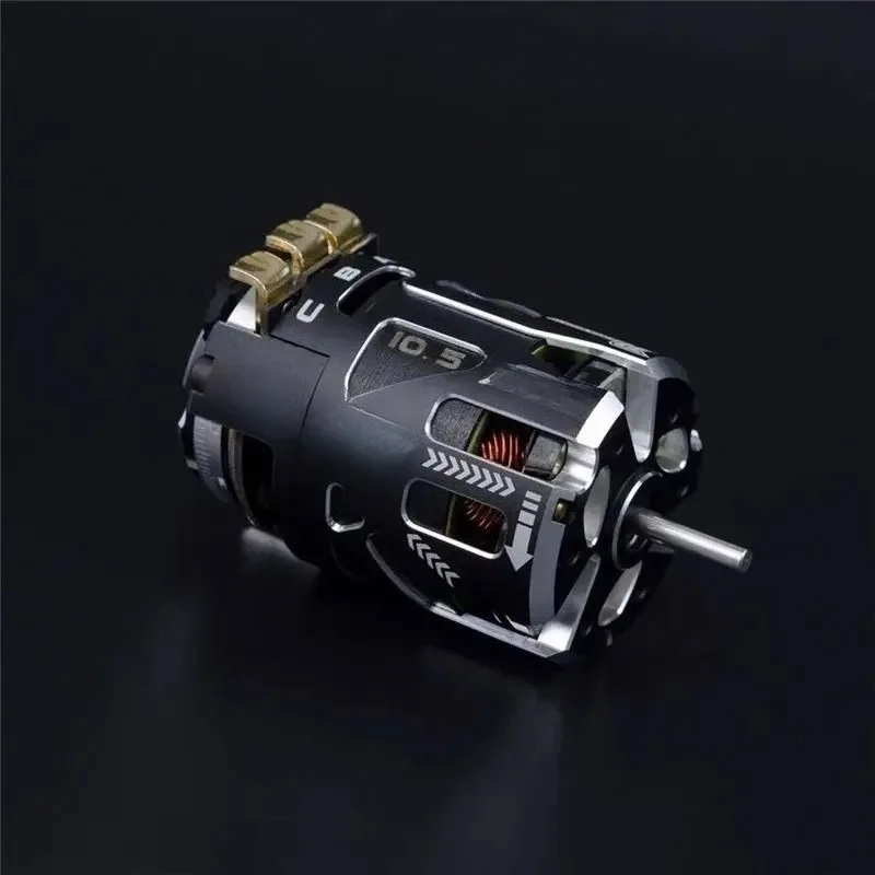 540-V5R 10.5T High Torque Sensored Brushless Motor for 1/10 Drift RC Car Reverse A49T