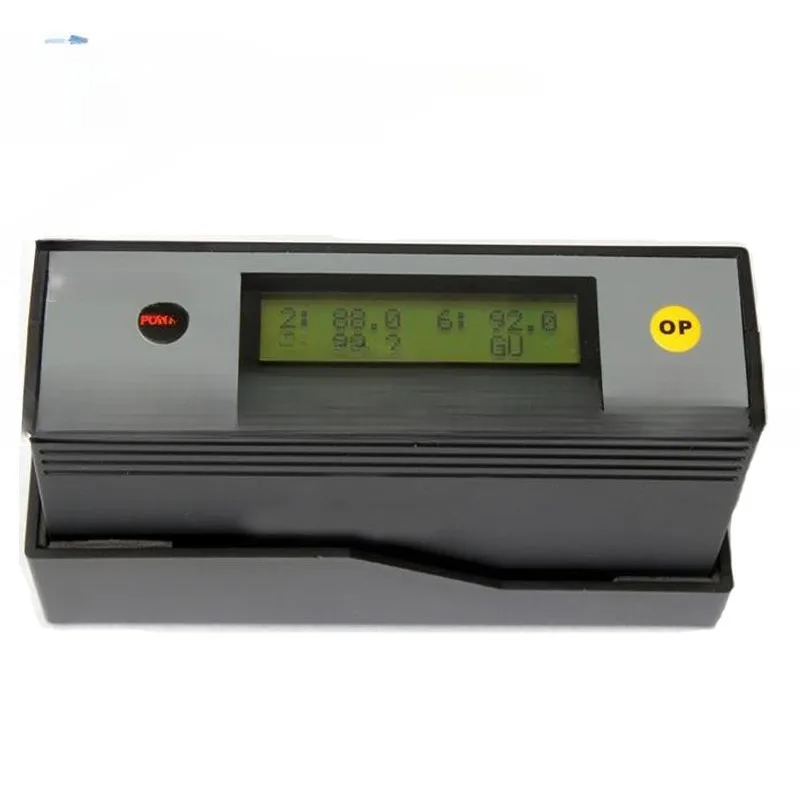 Glossmeter Multi-Angle Gloss Meter-0833 Glossmeter Triangle Glossiness Meter 20 ° 60 ° 85 °