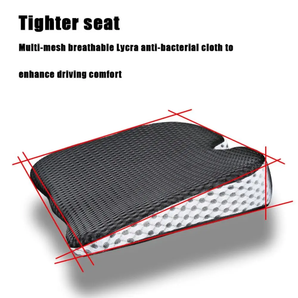 Slow Rebound Auto Wedge Seat Pad Thickening Good Breathability Car Seat Cushion Pad Removable Cover Universal Car Cushion Home