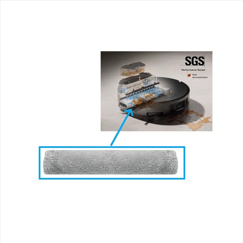 Promozione! 10PCS Per Dreame Mova G30/G30 Pro/G30 Ultra Aspirapolvere Parti di Ricambio Spazzola Filtro Hepa Sacchetto per la Polvere Tracked Mop Cl
