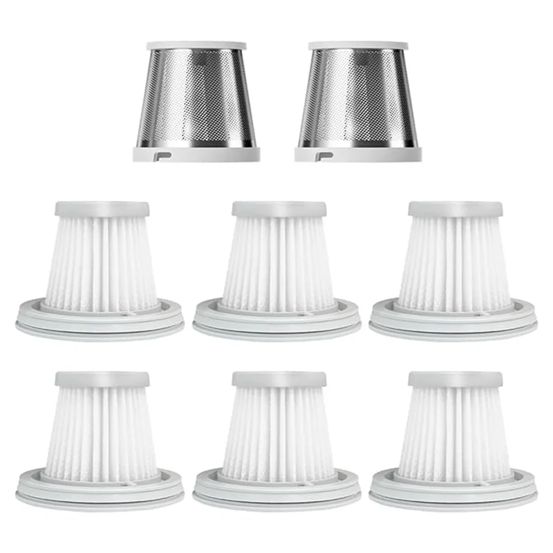 Filtros primarios de acero de repuesto y filtros HEPA para aspiradora Xiaomi Mijia Mi Mini / SSXCQ01XY accesorios Parts-A54Q
